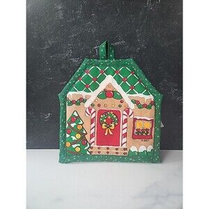 Christmas House Pot Holder